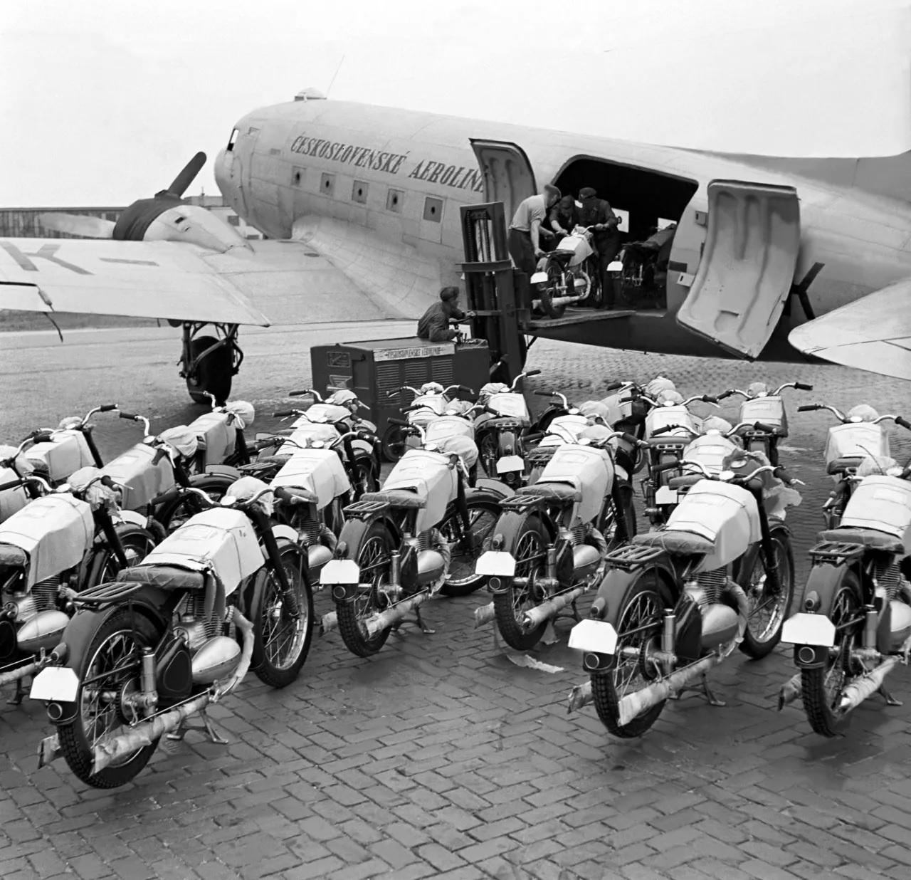 ...tehdy probíhající export